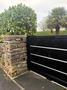 Click Here To Enlarge This Photo Of Sliding Gate Installation
