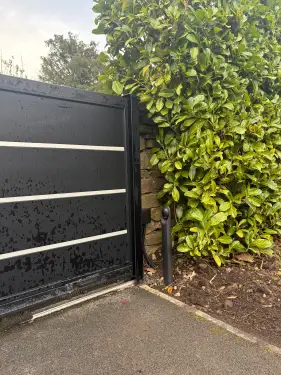 Click Here To Enlarge This Photo Of Sliding Gate Installation